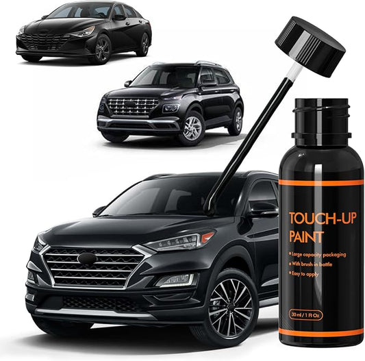 NKA/MJB Black Noir Touch Up Paint for Hyundai, DIY Car Paint Scratch Repair Kit, Automotive Paints, Quick & Easy Fix Scratch Repair for Tucson/Elantra/Ioniq/Venue/Santa Fe