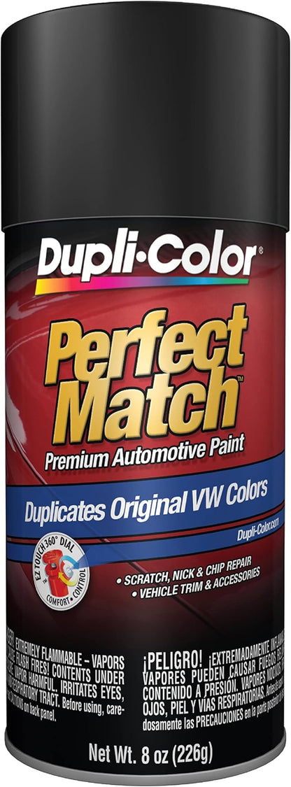 Dupli-Color Perfect Match Premium Automotive Paint, Black Magic (M), 8 oz