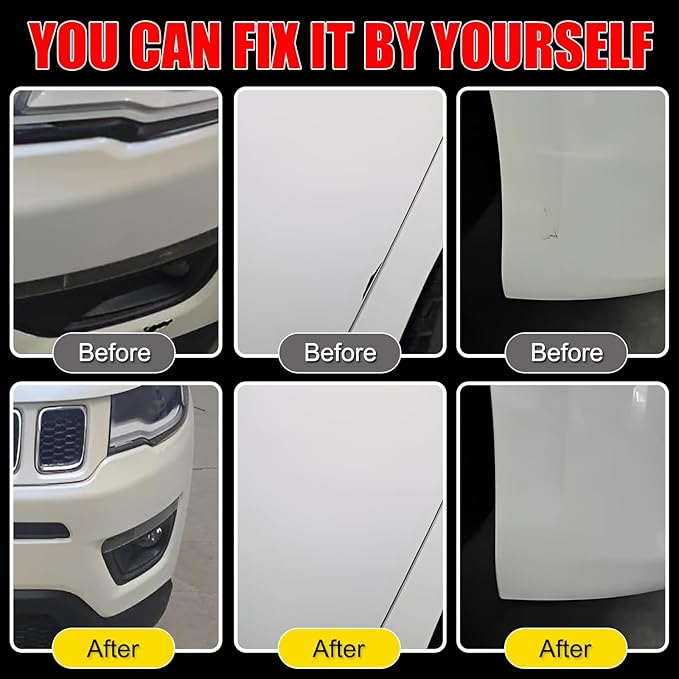 Car Touch Up Paint(Velvet Red(PRV/NRV)) for Jeep, Car Paint Scratch Repair Kit, Quick & Easy Solution to Repair, 2 in 1 Scratch Remover Pen with Color-Matched