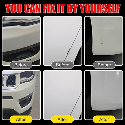 Car Touch Up Paint(Baltic Gray Metallic(PAS/WAS)) for Jeep, Car Paint Scratch Repair Kit, Quick & Easy Solution to Repair, 2 in 1 Scratch Remover Pen with Color-Matched