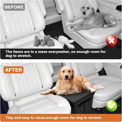 Shademax Car Seat Organizer for Ford Explorer 2020-2025 2026 Accessories, Explorer Backseat Organizer Car Console Organizer for Kids Toys, Baby Supplies, Dog Toys, Snack Organizer, Travel Storage Box
