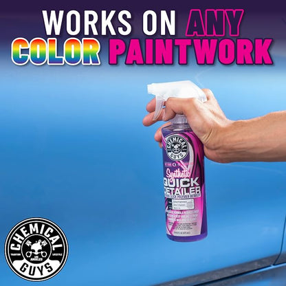 Chemical Guys WAC21116 Synthetic Quick Detailer, Safe for Cars, Trucks, SUVs, Motorcycles, RVs & More, 16 fl oz (Pack of 2)