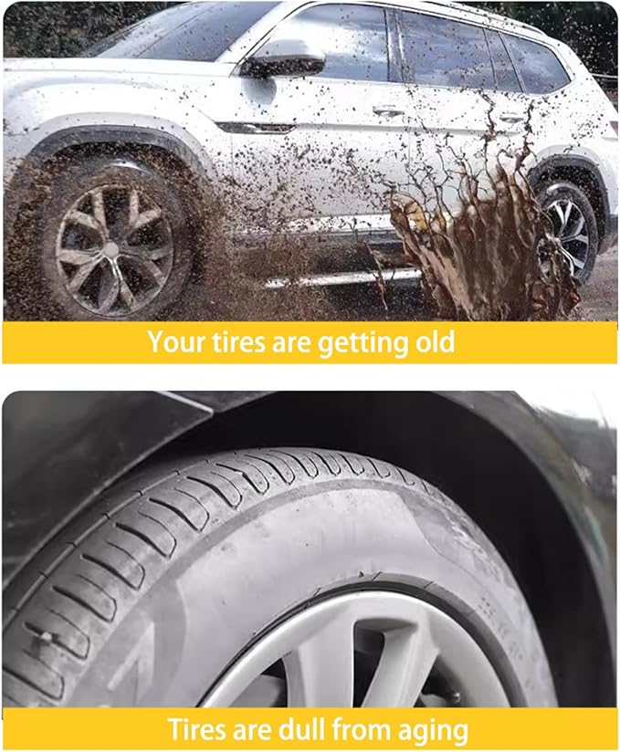Tire Cleaner and Shine – Wheel Guard Max Coat, High Gloss Tire Dressing | 100g Long-Lasting Black Coating for Automotive Waxing, Polishing, Trim Maintenance, Cleaning, Refurbishing, Car Detailing