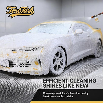 toretark Car Wash Soap - High Foam, pH-Balanced & Concentrated Car Shampoo, Works with Foam Gun, Cannon & Bucket, Safely Deep Cleans Sediment, Dust and Oil Stains - 500ml (17 fl oz)