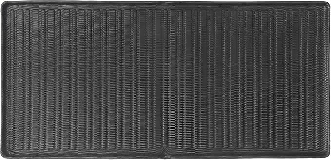 BestEvMod for Rivian R1S All Weather Trunk Mat Protection Accessories, 3D Cargo Liner TPE Material Compatible with Rivian R1S 2022-2025 2026 Interior Accessories