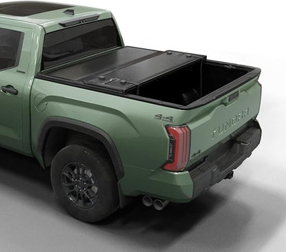 Toptiny Hard Folding Truck Bed Tonneau Cover HTF034 Fits 2022-2026 Toyota Tundra 5‘6" Bed w/OE Rail System (66.7")