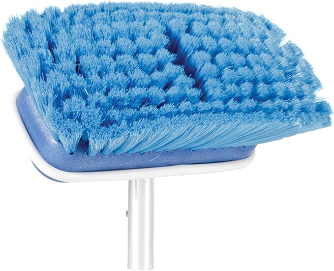 Camco 41922 Soft Blue Brush Attachment, 10" Wide, Universal Fit