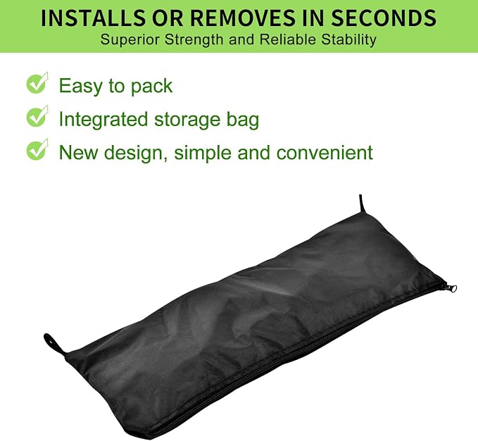 Cargo Net for Pickup Truck Bed, 50 x 17.7 inches, Compatible with Ford F150, F150/F250, Chevy Silverado, GMC Sierra - Upgraded Storage Bag