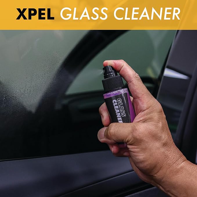 XPEL 3-Pack New Car Care Kit – Ceramic & Waterless Detailing for Paint, PPF & Glass | Ceramic Boost, Waterless Detail Spray, Streak-Free Glass Cleaner & Premium Microfiber Towel in Branded Case