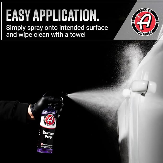 Adam's Polishes Surface Prep (4oz) - A Surface Cleanser Spray for Auto Paint Prep to Apply Any Ceramic Coating, Car Wax, or Spray Sealant | Use After Clay Bar, Car Wash & Orbital Polisher Treatment