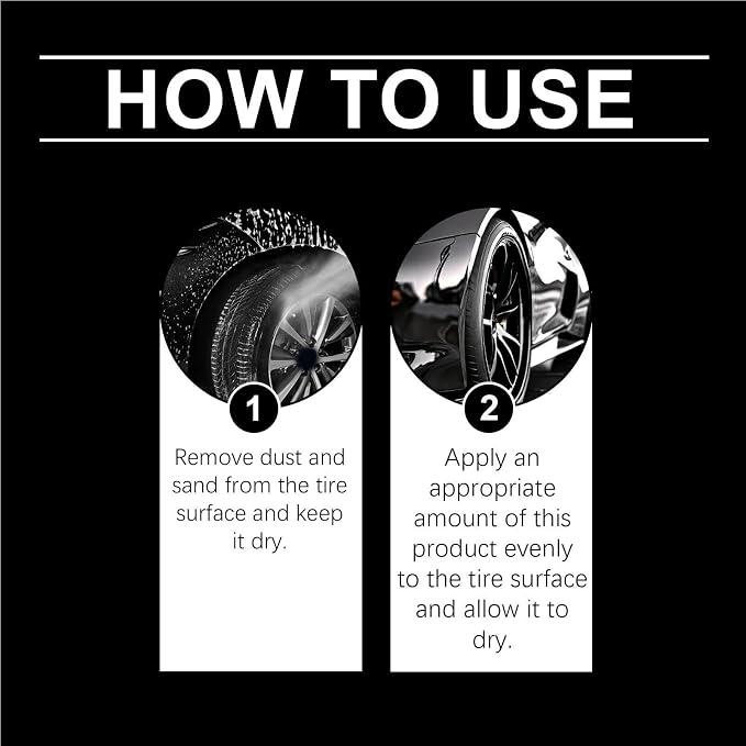 Tire Coating Paste | 50g Wheel Dressing Cream,Wheel Refurbish Paste,for SUV Automotive Truck Motorcycle Sedan Commuting Offroad Garage