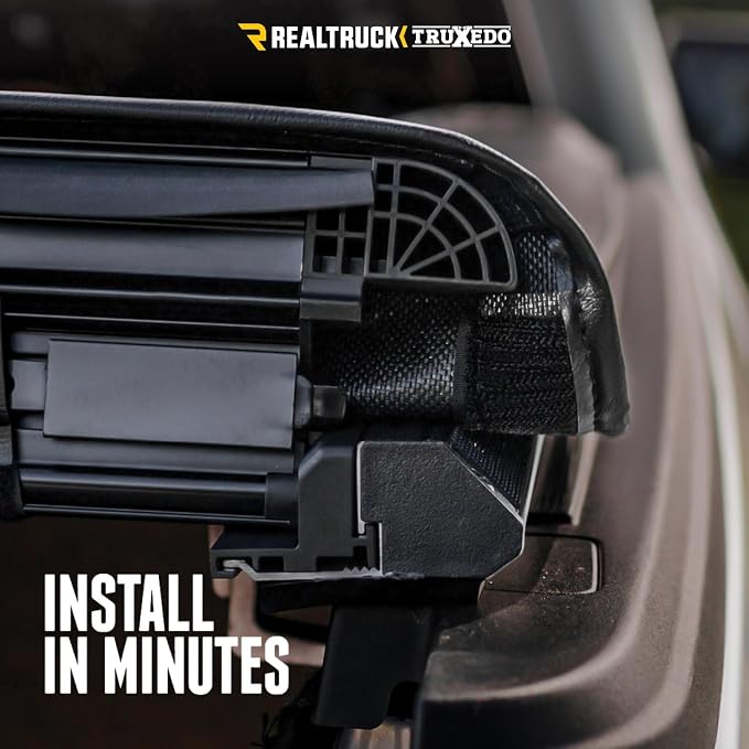 RealTruck TruXedo TruXport Soft Roll Up Truck Bed Tonneau Cover | 271801 | Fits 2014-2018, 2019 Limited/Legacy Chevy/GMC Silverado/Sierra 1500 5' 10" Bed (69.3")