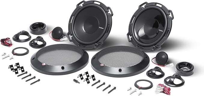 Rockford Fosgate P16-S Punch 6" Component Speaker System