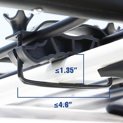 64"x39" Universal Roof Rack Basket, Heavy-Duty Roof Rack Cargo Carrier up to 250 lbs, Weather-Resistant for SUV/Truck/Jeep/Camping/Travel