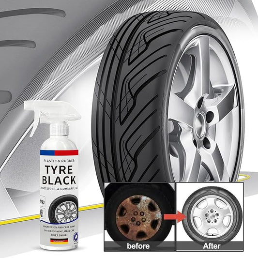 Tire Shine Spray - Vehicle Tire Polishing Product,Automotive Wheel Protectant | for Trucks Sedans RVs SUVs Auto Enthusiasts Fleet Managers Vehicle Presentation Seasonal Maintenance