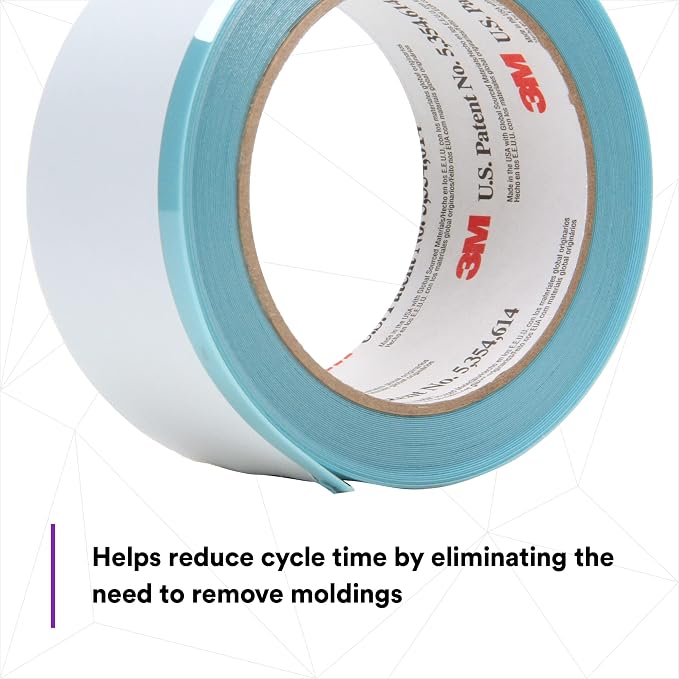 3M Perforated Trim Masking Tape 06347, Molding Paint Protection, Trim Lifting Tape, Hand Tearing, 7 mm Hard Band, 50.8 mm x 10 m