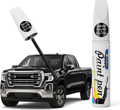 Ebony Twilight GB8/WA384A Touch Up Paint Compatible with GMC, DIY Car Paint Scratch Repair, Automotive Paints, Quick & Easy Fix Scratch Repair for GMC Sierra/Terrain/Yukon/Acadia/Canyon/Savana