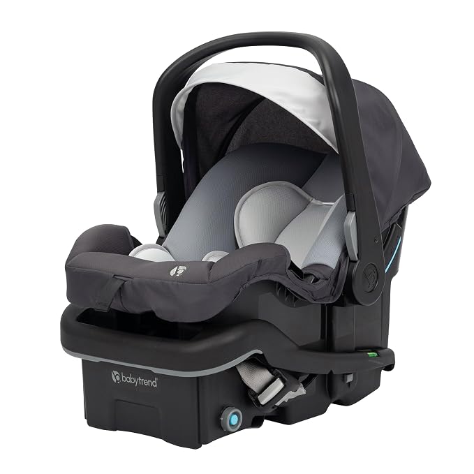 Baby Trend EZ-Lift™ PRO Infant Car Seat, Dash Midnight – Lightweight Premium Carry, Plush Infant Cushioning, Adjustable Harness Support