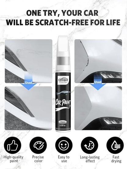 White Orchid Pearl(NH-788P) for Honda Touch Up Paint Pen, 2 in 1 Car Scratch Remover with Pen Tip and Brush, Precise Color Match for Car Paint Scratch Repair, Quickly and Easily Fix Chips and Nicks