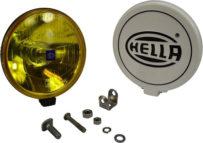 Hella 500 Series Amber High Performance Universal Driving Lamp, Ideal for ATVs, Jeeps, 4x4s, SUV, UTVs, Trucks (Single Lamp only) / 005750512