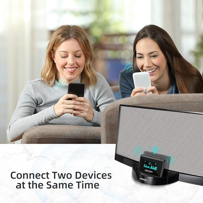 ZIOCOM 30 Pin Bluetooth Adapter Receiver for Bose iPod iPhone SoundDock and Other 30 pin Dock Speakers with 3.5mm Aux Cable(Not for Car and Motorcycles)
