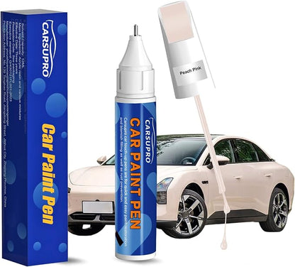 Pink Touch Up Paint for Cars,Car Paint Touch Up Pen for Deep Scratches,Car Scratch Repair Pen Auto Scratch Remover for Easy to Use and Fix(Peach Pink)