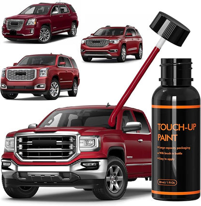 G1E/WA405Y Siren Red/Crimson Red Touch Up Paint Compatible With GMC, DIY Car Paint Scratch Repair Kit, Automotive Paints, Quick & Easy Fix Scratch Repair for Sierra/Terrain/Yukon/Acadia