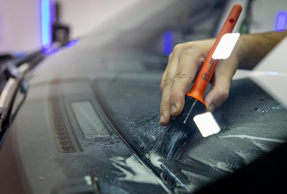 303 Products Detailing Brush Set - 3 Pack Premium Brushes for Car Interior & Exterior Cleaning Kit