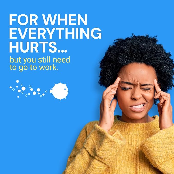 Blowfish for Hangovers - Fast Hangover Relief in 15 Minutes | FDA-Recognized Formulation | Headache Relief, Energy, and Hydration in One Step