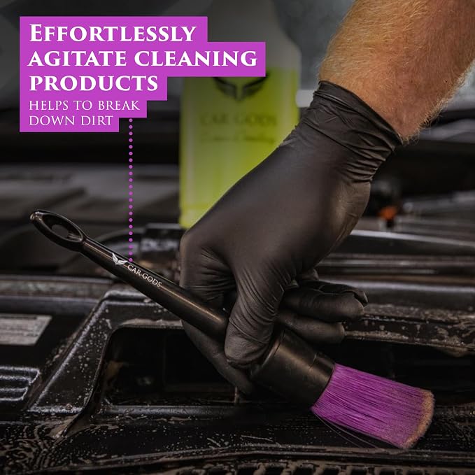 Car Gods Interior and Exterior Feathertip Detailing Brushes