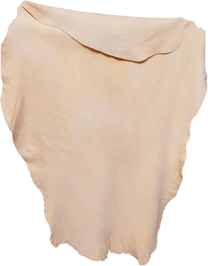 SHEEPSKIN ELITE Chamois Drying Cloth Car Drying Towel Real Leather Absorbent Drying Natural Chamois Car Wash Cloth Accessory (3.7-4.2 sq ft)