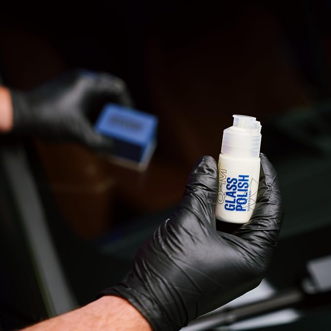 Gyeon View EVO Windshield Ceramic Glass Coating Hydrophobic Rain Repellent Auto Screen Sealant Improves Visibility Safety Self Cleaning Glass Protection with Long Lasting Durability