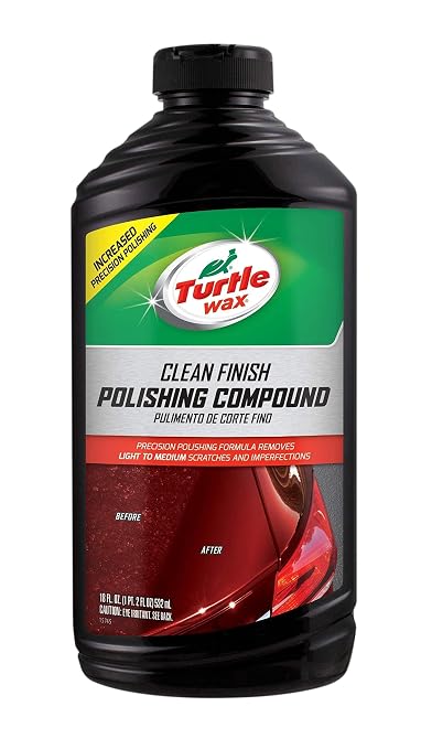 Turtle Wax T-417 Premium Grade Clean Cut Polishing Compound - 18 Oz. (Pack of 2)