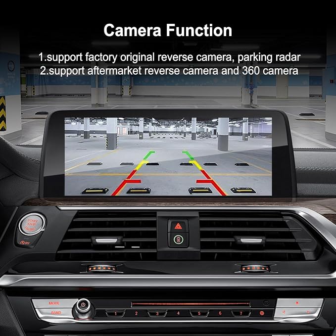 Wireless CarPlay Android Auto Adapter Decoder Retrofit Kit Fits BMW 2012-2016 Year X3 X4 X5 X6 MINI & 1-7 Series with NBT System, Supports Airplay Mirror Link/Camera/USB Drive/Navigation etc