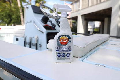 303 Products Aerospace Protectant Size: 32 Oz | Provides UV protection for marine vinyl and surfaces while helping prevent fading, cracking, and staining.