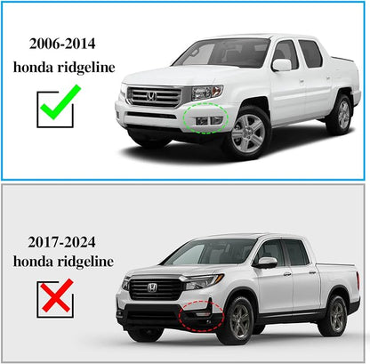 COMNOVA 6" Running Boards Side Steps Compatible with 2006-2014 Honda Ridgeline. Truck Steps and Running Boards Made with Stainless Steel. Truck Side Steps for Ridgeline.
