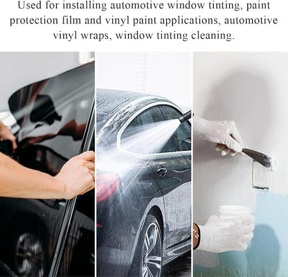 Yourkar Car Bulldozer Squeegee, Flat Long Handle Window Tint Film Installation Tools, Bulldozer Scraper for Car Front and Rear Windows Glass Cleaning, Universal Car Accessories