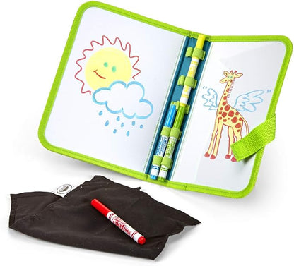 Crayola Washable Dry Erase Travel Pack, Whiteboard for Kids, Ages 4, 5, 6, 7 (Pack of 2)