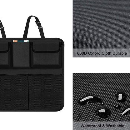 AOPHY Trunk Organizer for Car, Large Capacity Car Organizers and Storage with 9 Pockets, Waterproof Backseat Hanging Organizer for SUV, Truck, MPV, Interior Accessories for Men and Women