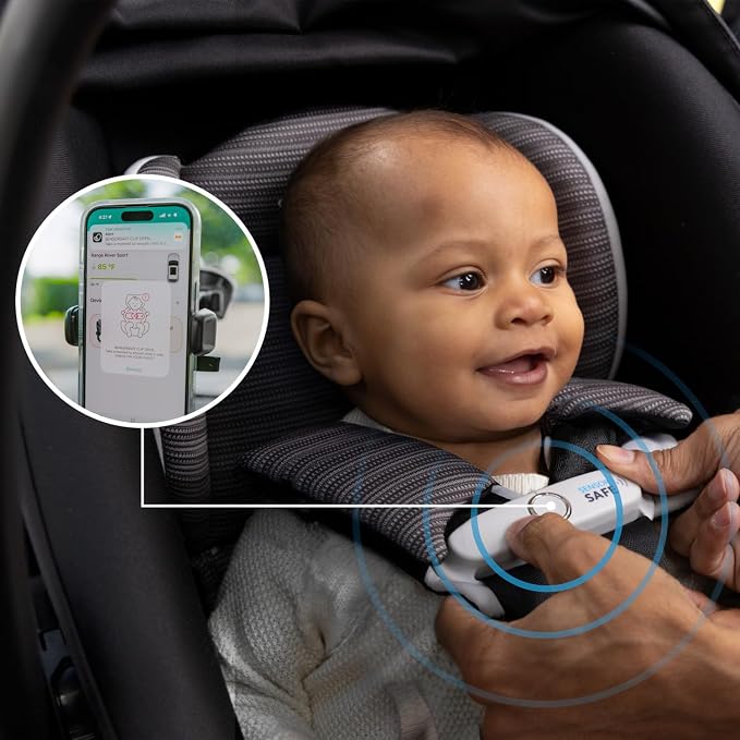 Evenflo LiteMax NXT Rear-Facing Lightweight Preemie and Infant Car Seat 3-30lbs with SensorySoothe. Easy Install with Base (Quartz)