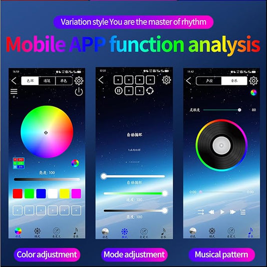 Car Interior LED Lights, Smart Car Lights with App Control, RGB Inside Car Lights with DIY Mode and Music Mode, 2 Lines Design LED Lights for Cars with Car Charger, DC 5V
