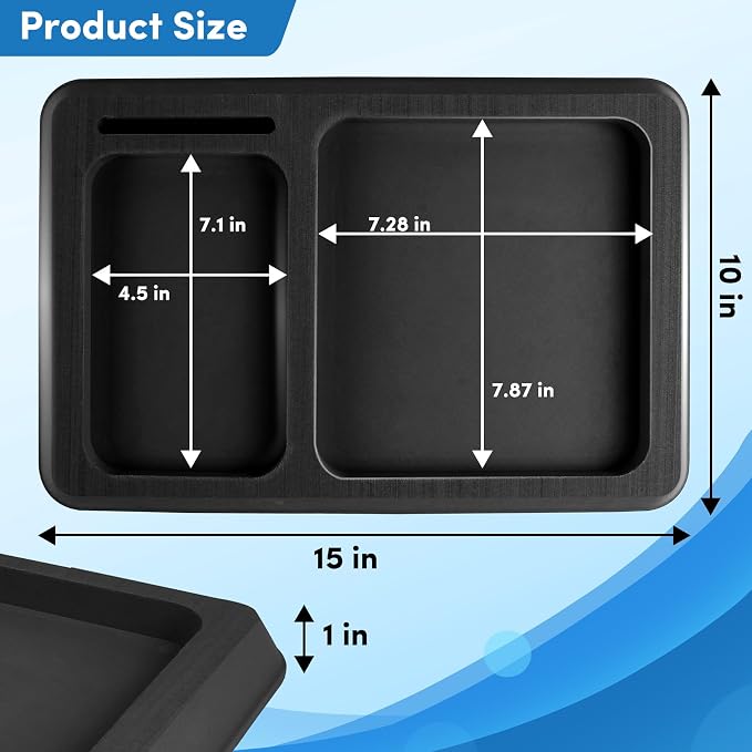EVA Foam Boat Dash Pad, Anti-Slip Boat Dash Organizer Perfect for Fishing Center Consoles (6Color,2Size)