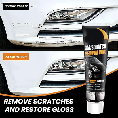 2026 New Car Scratch Removal Wax, Scratch Remover for Vehicles, Upgrade Car Scratch Remover for Deep Scratches, Car Polishing Wax Scratchs Remover Cars Paint Scratchs Repair Kit Wipe Sponge