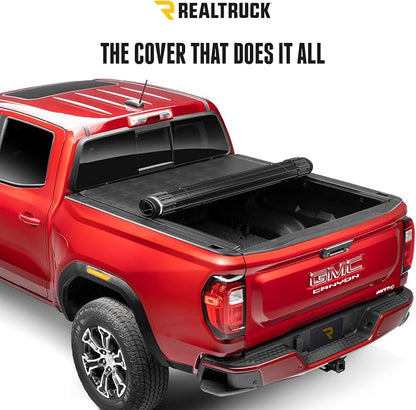 RealTruck TruXedo Sentry Hard Rolling Truck Bed Tonneau Cover | 1572001 | Fits 2014-2018, 2019 Limited/Legacy Chevy/GMC Silverado/Sierra 1500, 2015-19 2500/3500 6' 7" Bed (78.9")