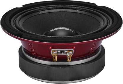 DS18 PRO-X6MSE Loudspeaker - 6.5", Midrange, Sealed Basket, 450W Max, 225W RMS, 8 Ohms - Premium Quality Audio Door Speakers for Car or Truck Stereo Sound System (1 Speaker)