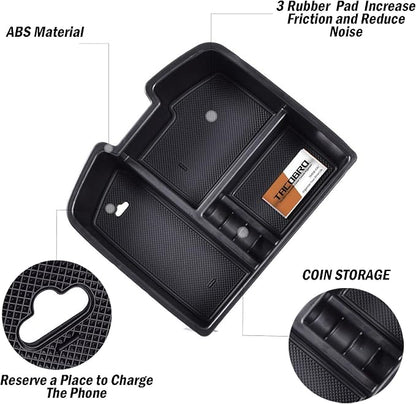 TACORBO Center Console Organizer Tray for 2007-2014 GMC Sierra 2500 3500 Accessories Yukon XL Silverado 2500 3500 Suburban 1500 Tahoe / 07-13 GMC Sierra 1500 Chevy Silverado Suburban 2500 Avalanche