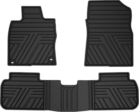 Floor Mats Fit for Honda Civic 2022-2025 2026 Sedan Hatchback Si (Include Sport), with&w/o USB Port | for Acura Integra 2023-2026, All Weather Car Floor Liners, Black (Not for Hybrid)