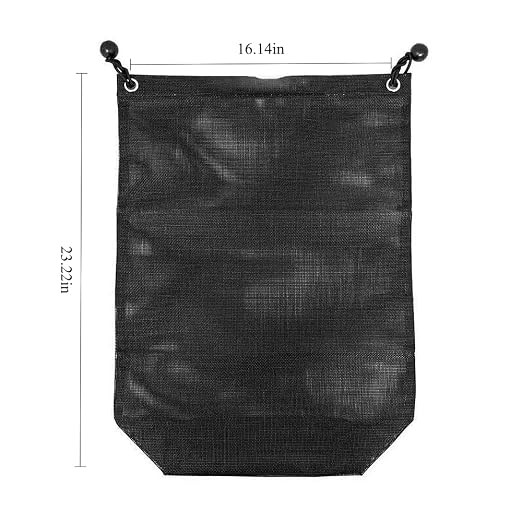 Boat Trash Bag 20L Heavy Duty Garbage Can-Water-Resistant Offroad Container W/ Reinforced Mesh & Quick-Release Straps, Universal Spare Tire Mount for ATV/UTV/Camping, Easy Emptying Boat Accessory