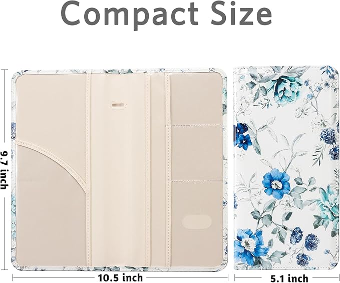 CoBak Car Registration and Insurance Holder - Vehicle Glove Box Car Organizer,Auto Truck Comparment Accessories Case with Magnetic Closure for Driver License,Cards