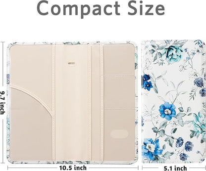 CoBak Car Registration and Insurance Holder - Vehicle Glove Box Car Organizer,Auto Truck Comparment Accessories Case with Magnetic Closure for Driver License,Cards